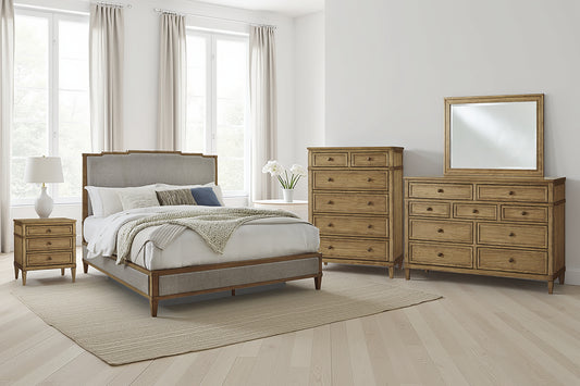 Sharlance Upholstered Panel Bed