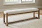 Cabalynn Large UPH Dining Room Bench