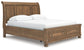 Feddinger California King Storage Sleigh Bed