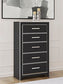 Zuraleus Five Drawer Chest