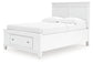 Fortman Full Panel Storage Bed, Dresser and Mirror